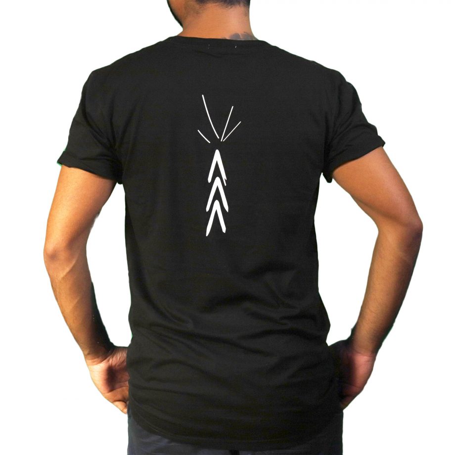 Palm tree T-shirt black