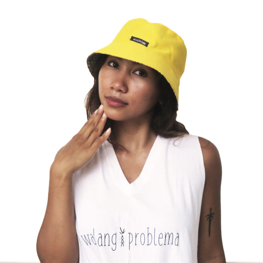 Bucket hat yellow