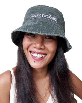 washed cotton Hat Army green