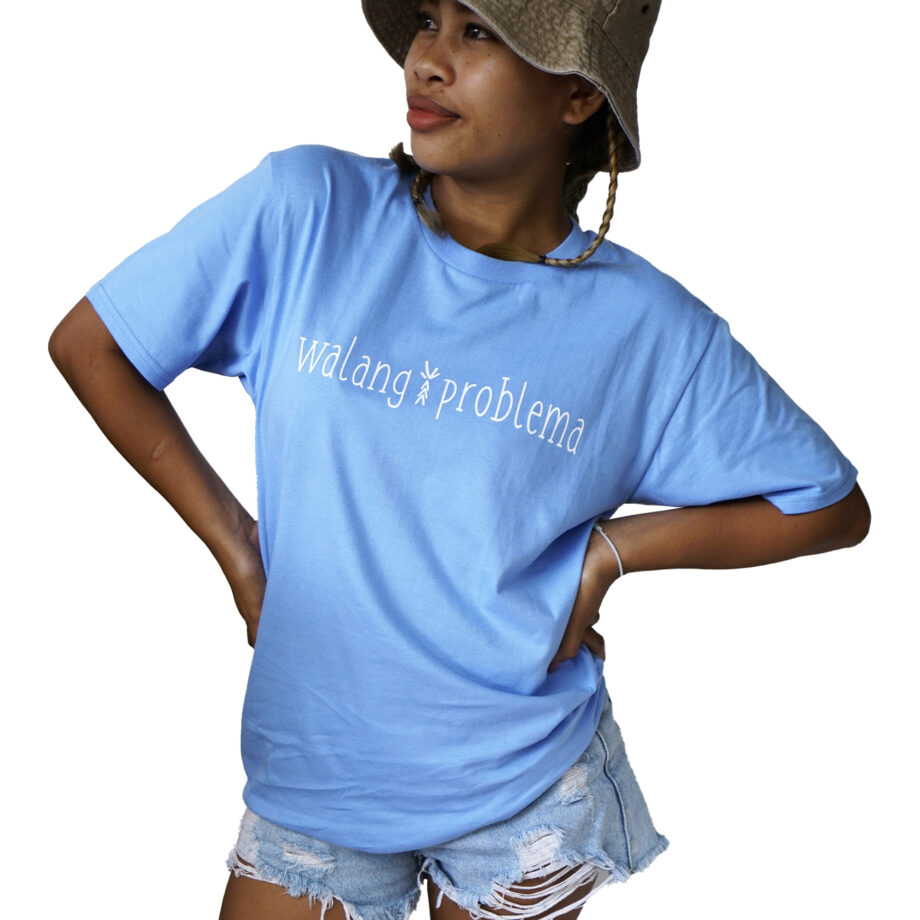 Long Logo T-shirt Light Blue