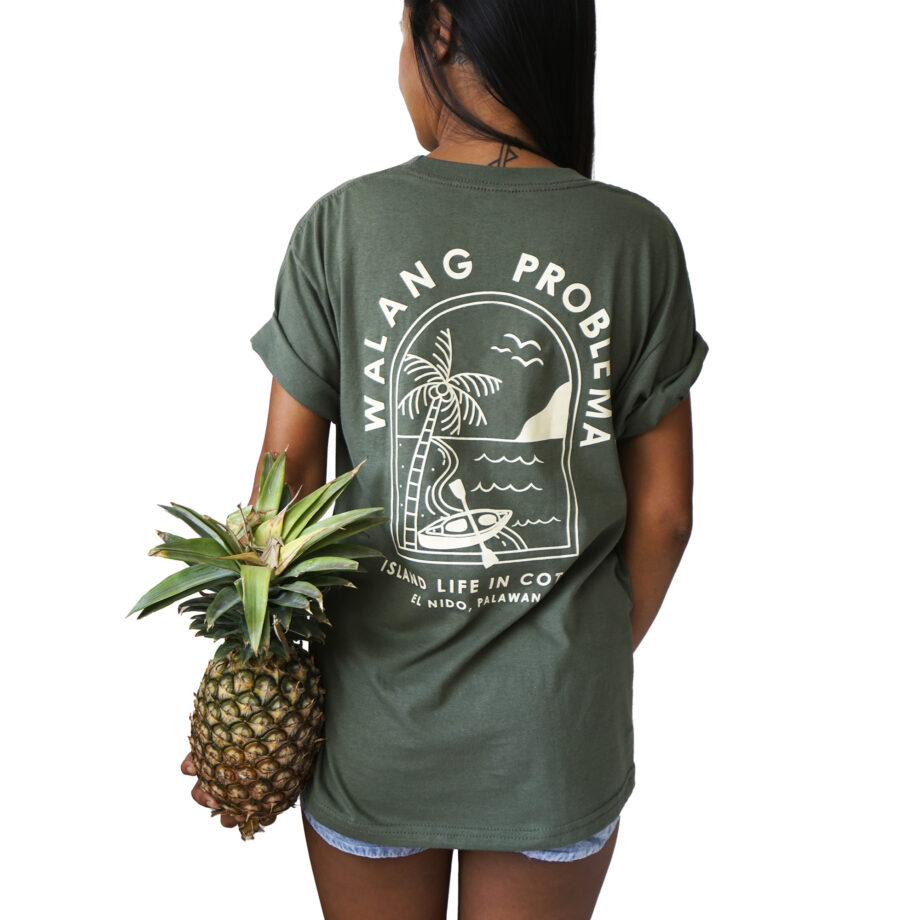 Kayak T-shirt Army Green