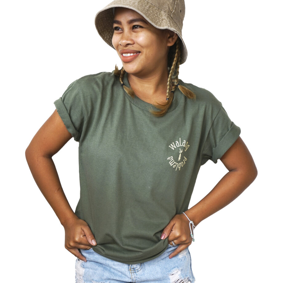 Palm Tree T-shirt Army Green