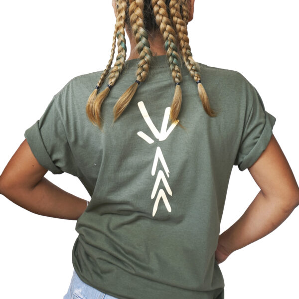 Palm Tree T-shirt Army Green